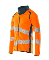 Mascot Accelerate Safe Warnschutz Sweatjacke – orange/dunkelpetroleum