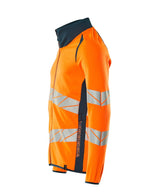 Mascot Accelerate Safe Warnschutz Sweatjacke – orange/dunkelpetroleum