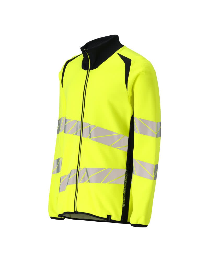 Mascot Accelerate Safe Warnschutz Sweatjacke – gelb/schwarzblau