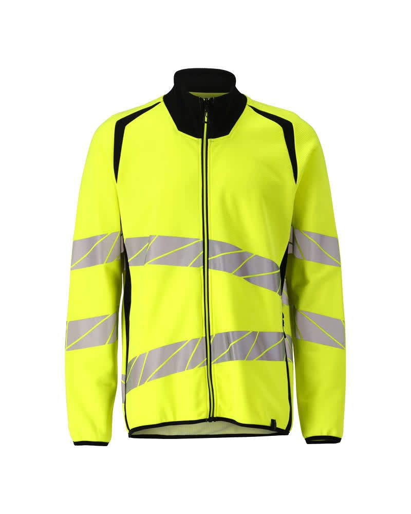 Mascot Accelerate Safe Warnschutz Sweatjacke – gelb/schwarz