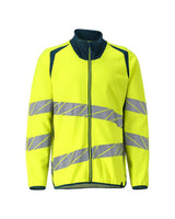 Mascot Accelerate Safe Warnschutz Sweatjacke – gelb/dunkelpetroleum