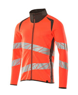 Mascot Accelerate Safe Warnschutz Sweatjacke – rot/dunkelanthrazit