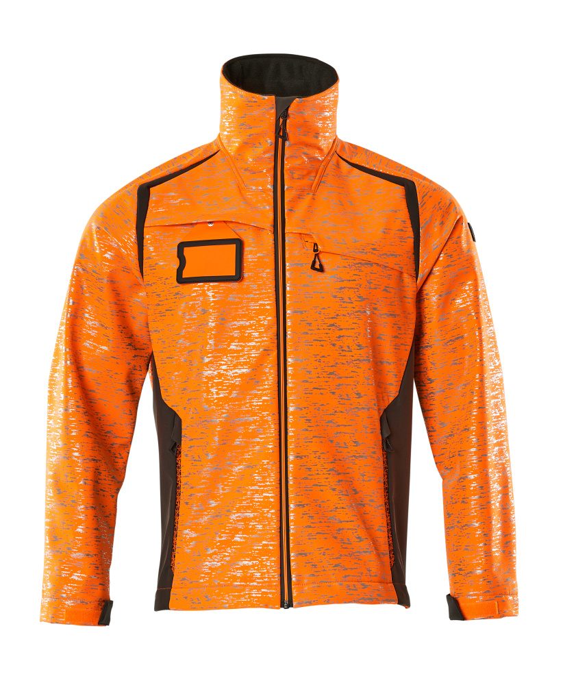 Mascot Accelerate Safe Softshelljacke – orange/dunkelanthrazit
