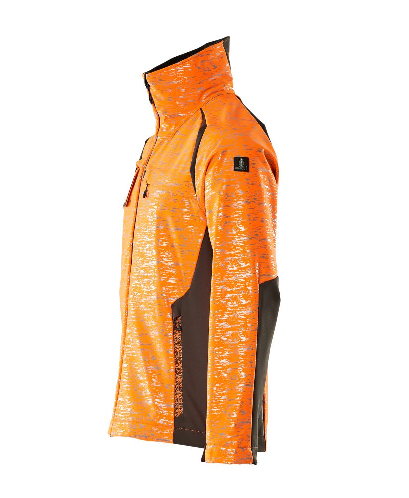 Mascot Accelerate Safe Softshelljacke – orange/dunkelanthrazit