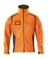 Mascot Accelerate Safe Softshelljacke – orange/moosgrün