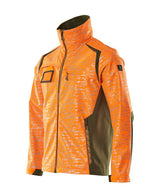 Mascot Accelerate Safe Softshelljacke – orange/moosgrün
