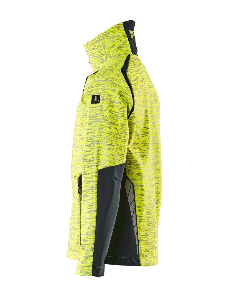 Mascot Accelerate Safe Softshelljacke – gelb/schwarzblau