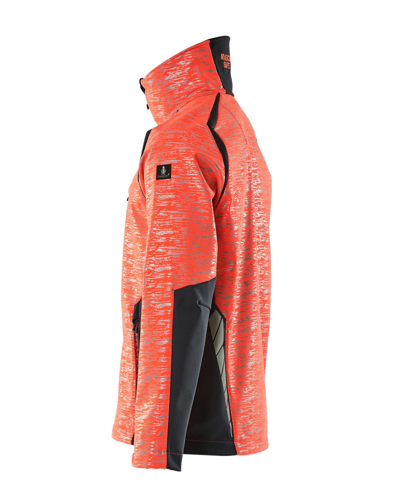 Mascot Accelerate Safe Softshelljacke – rot/schwarzblau