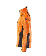 Mascot Damen Accelerate Safe Softshelljacke – orange/schwarzblau