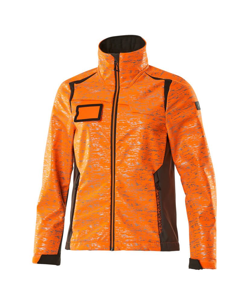 Mascot Damen Accelerate Safe Softshelljacke – orange/dunkelanthrazit