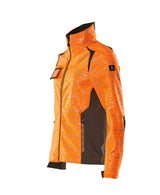 Mascot Damen Accelerate Safe Softshelljacke – orange/dunkelanthrazit