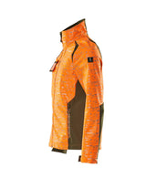Mascot Damen Accelerate Safe Softshelljacke – orange/moosgrün