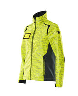 Mascot Damen Accelerate Safe Softshelljacke – gelb/schwarzblau