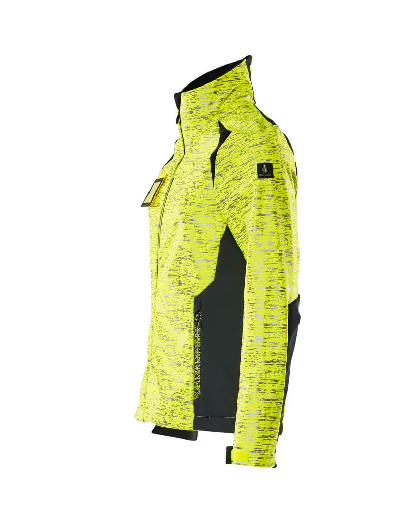 Mascot Damen Accelerate Safe Softshelljacke – gelb/schwarzblau