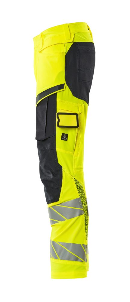 Mascot Kl.2 Accelerate Safe Warn Stretchbundhose 19279-510 – gelb/schwarzblau