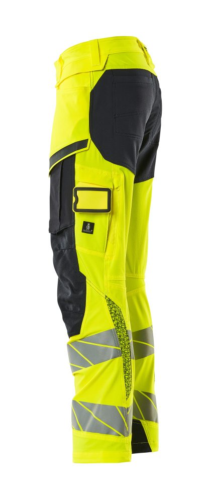 Mascot Kl.2 Accelerate Safe Warn Stretchbundhose 19279-510 – gelb/schwarzblau