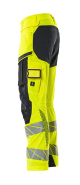 Mascot Kl.2 Accelerate Safe Warn Stretchbundhose 19279-510 – gelb/schwarzblau