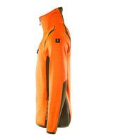 Mascot Accelerate Safe Fleecepullover – orange/moosgrün
