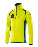 Mascot Accelerate Safe Fleecepullover – gelb/dunkelpetroleum