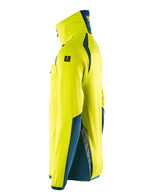 Mascot Accelerate Safe Fleecepullover – gelb/dunkelpetroleum
