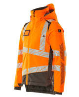 Mascot Accelerate Safe Warn-Winterjacke zweifarbig – orange/dunkelanthrazit