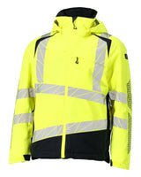 Mascot Accelerate Safe Warn-Winterjacke zweifarbig – gelb/schwarzblau
