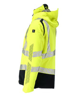 Mascot Accelerate Safe Warn-Winterjacke zweifarbig – gelb/schwarzblau