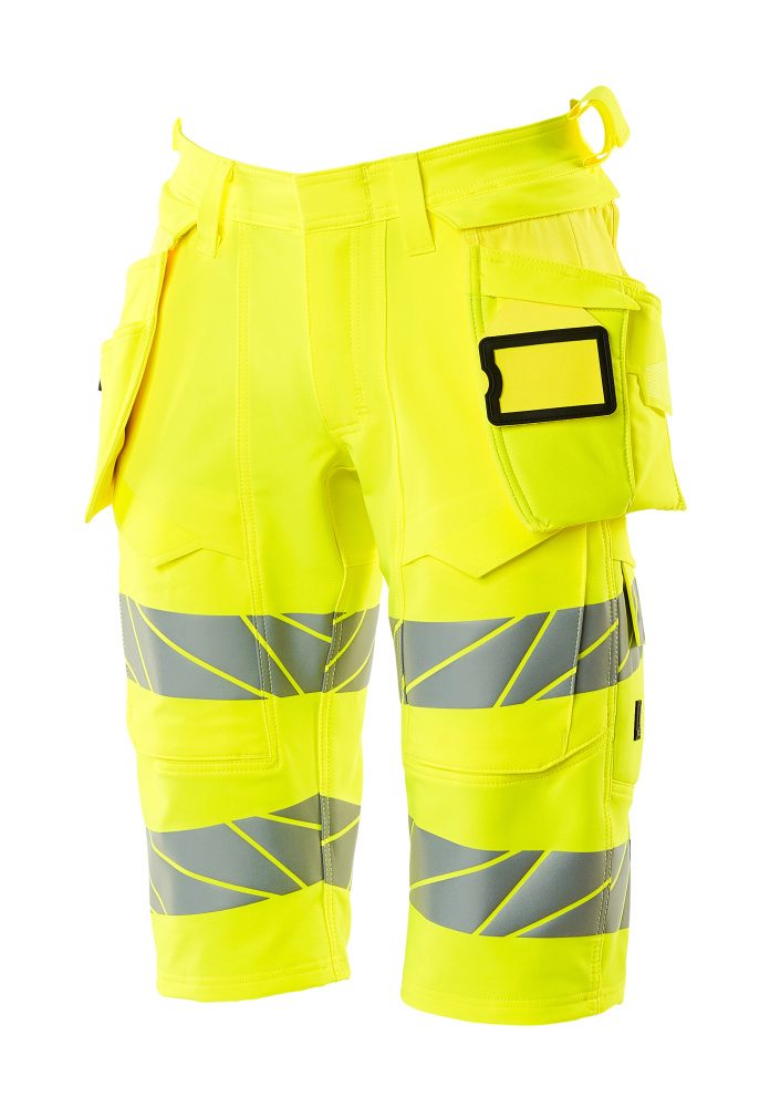 Mascot Accelerate Safe Warn-Handwerkershorts – gelb