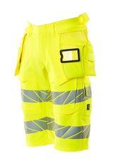 Mascot Accelerate Safe Warn-Handwerkershorts – gelb