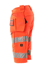 Mascot Accelerate Safe Warn-Handwerkershorts – rot