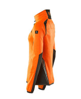 Mascot Damen Accelerate Safe Fleecepullover – orange/dunkelanthrazit