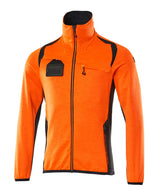Mascot Accelerate Safe Fleecejacke – orange/schwarzblau