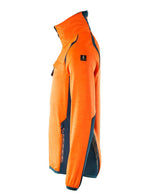 Mascot Accelerate Safe Fleecejacke – orange/dunkelpetroleum