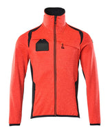 Mascot Accelerate Safe Fleecejacke – rot/schwarzblau