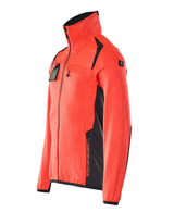 Mascot Accelerate Safe Fleecejacke – rot/schwarzblau