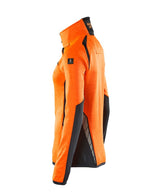 Mascot Damen Accelerate Safe Fleecejacke – orange/schwarzblau