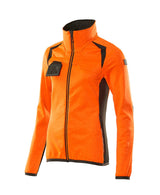 Mascot Damen Accelerate Safe Fleecejacke – orange/dunkelanthrazit