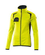 Mascot Damen Accelerate Safe Fleecejacke – gelb/schwarzblau