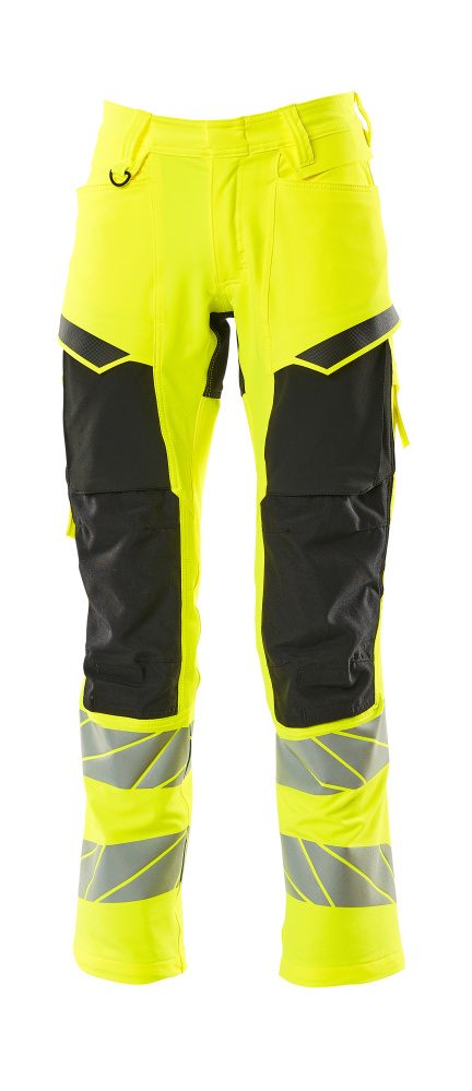 Mascot Accelerate Safe Masco Warnschutz Bundhose Stretch – gelb/schwarz