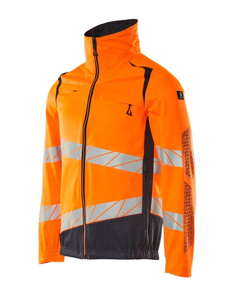 Mascot Accelerate Safe Warnschutz Bundjacke – orange/schwarzblau