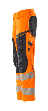 Mascot Accelerate Safe Warnschutz Bundhose Kl.2 – orange/schwarzblau