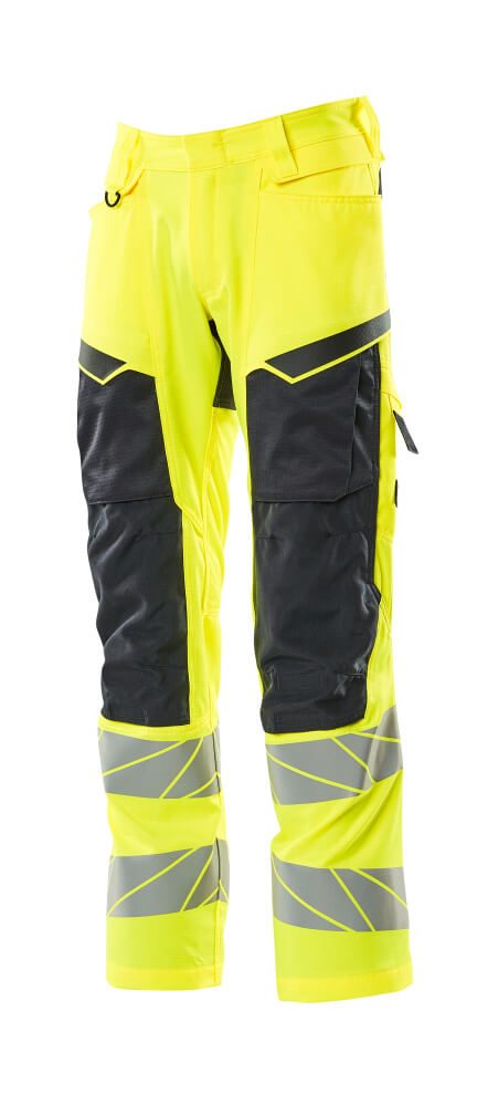 Mascot Accelerate Safe Warnschutz Overall – gelb/schwarzblau