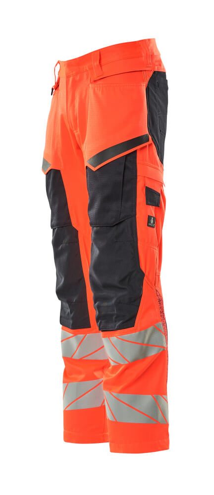 Mascot Accelerate Safe Warnschutz Overall – rot/schwarzblau