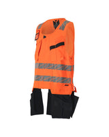 Mascot Accelerate Safe Warnschutz Montageweste – orange/schwarzblau