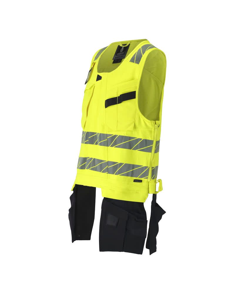 Mascot Accelerate Safe Warnschutz Montageweste – gelb/schwarzblau