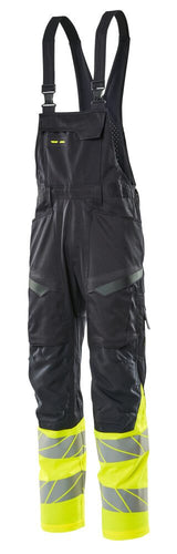 Mascot Accelerate Safe Warnschutz Latzhose Kl.1 – schwarzblau/gelb