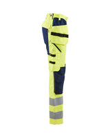 Blåkläder Damen 7163 Warnschutz Handwerkerhose – gelb/marine