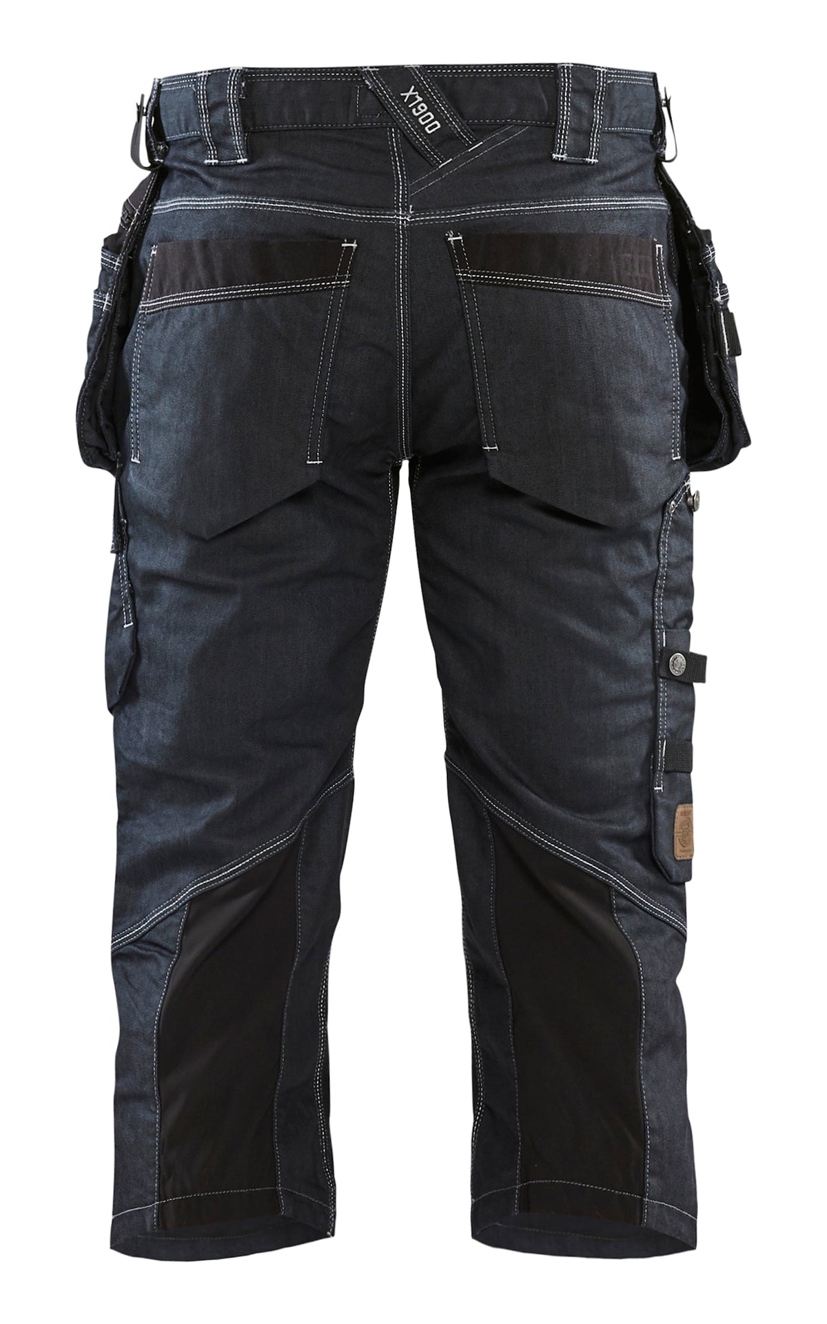 Blåkläder 1991 Jeans-Piratenhose Stretch X1900 – marine/schwarz