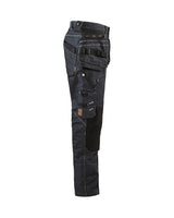 Blåkläder X1900 Stretch Jeans-Handwerkerhose – marine/schwarz
