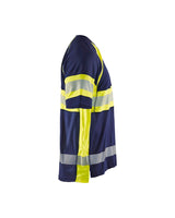 Blåkläder 3337 Warnschutz T-Shirt – marine/gelb